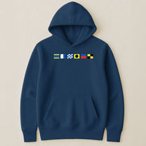 Name In Nautical Flags - Personalized Shirt