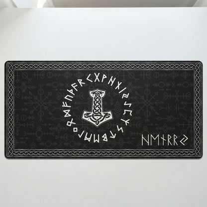 Name-In-Viking-Runes,-Ethnic-Norse,-Norse-Mythology-Personalized-Desk-Mat-2