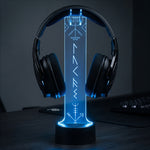 Name-In-Viking-Runes,-Ethnic-Norse,-Norse-Mythology-Personalized-Headphone-Stand-2