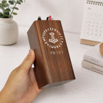 Name-In-Viking-Runes,-Ethnic-Norse,-Norse-Mythology-Personalized-Pen-Holder-With-Clock-3
