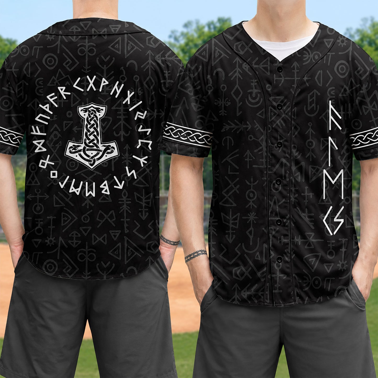 Name-In-Viking-Runes,-Ethnic-Norse,-Norse-Mythology-Personalized-Shirt-1