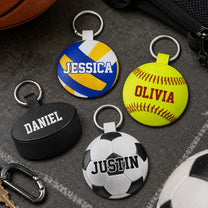 Nametag-Customized-Sports,-Gift-For-Baseball,-Hockey,-Soccer,-Basketball-Teams-&-Coaches-Personalized-Keychain-2