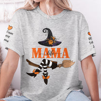 Nana Life Witch - Halloween Gift With Custom Kids Names - Personalized Shirt