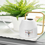 Nana's Garden Love Grows Here Birth Month Flowers - Personalized Indoor Watering Can