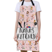 Nana's Kitchen - Personalized Photo Apron With Pocket