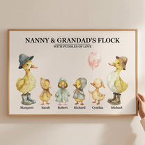 Nanny_Grandads_Flock_With_Puddles_Of_Love_Personalized_Poster_6