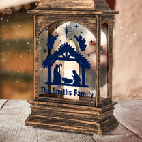 Nativity Scene - Personalized Wind Lamp