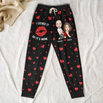 Naughty Couple I Licked It So It's Mine Gift For Her For Him - Personalized Sweatpants