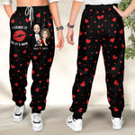Naughty Couple I Licked It So It's Mine Gift For Her For Him - Personalized Sweatpants