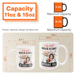 Naughty Couple My Butt Would Be So Lonely Without You Touching It - Personalized Mug