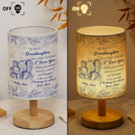 Never Forget How Much I Love You - Personalized Fabric Lamp