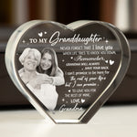 Never Forget That I Love You - Custom 2D Crystal Photo