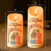 Never Forget That I Love You - Personalized LED Candle