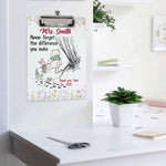 Never Forget The Difference You Make Teacher Gift - Personalized Clipboard