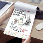 Never Forget The Difference You Make Teacher Gift - Personalized Clipboard