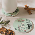 Never Forget The Difference You Make - Thank You Gift For Boss, Teacher, Mentor - Personalized Coaster