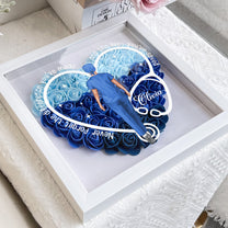 Never Forget The Difference You've Made - Personalized Flower Shadow Box