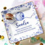 Never Underestimate Your Potential - Personalized Jewelry Dish