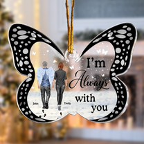 Never Walk Alone - Gifts For Loss Family - Personalized Acrylic Ornament