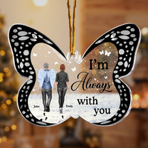 Never Walk Alone - Gifts For Loss Family - Personalized Acrylic Ornament