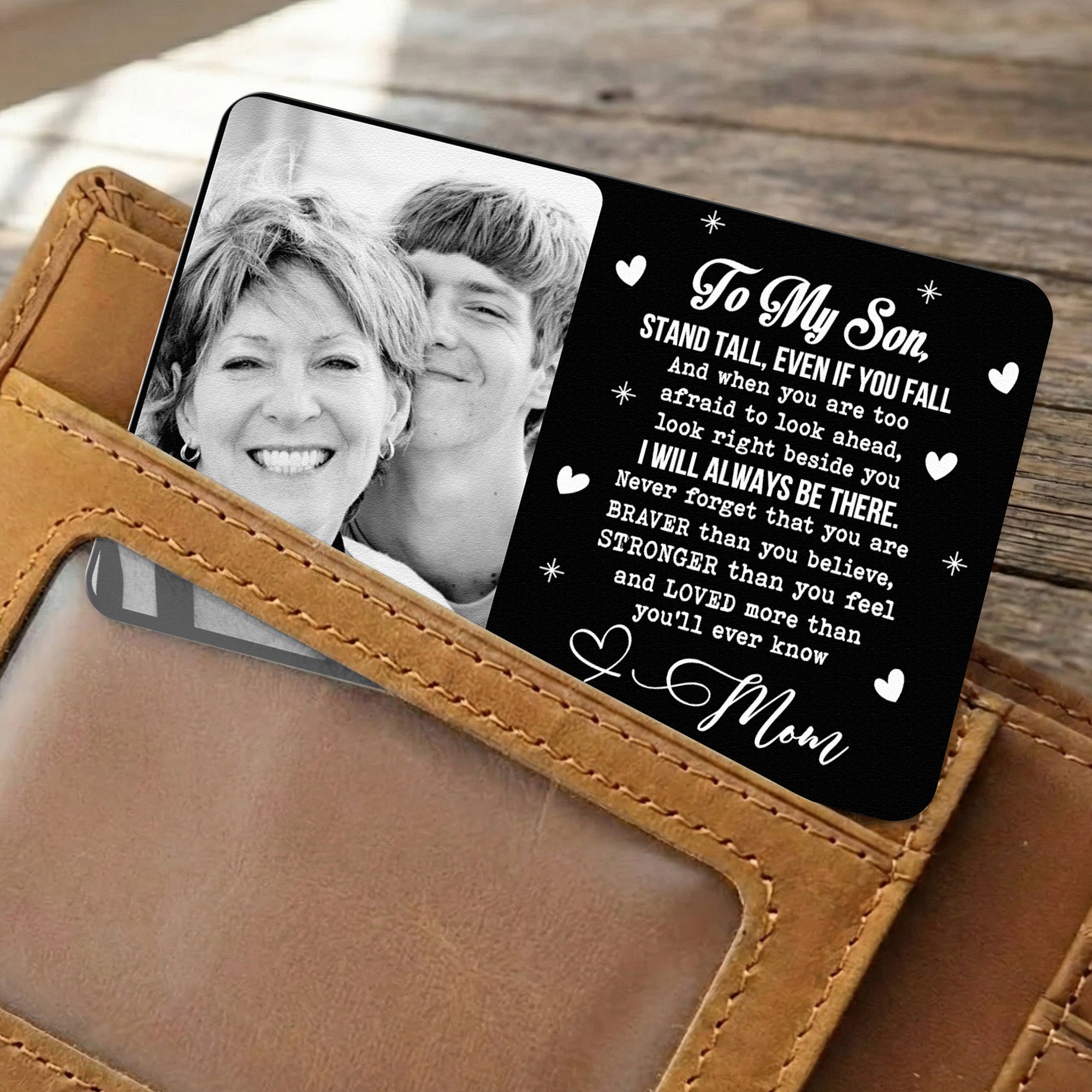 Never-Forget-That-I-Love-You-Custom-Photo-Gift-For-Son-Personalized-Wallet-Card-2