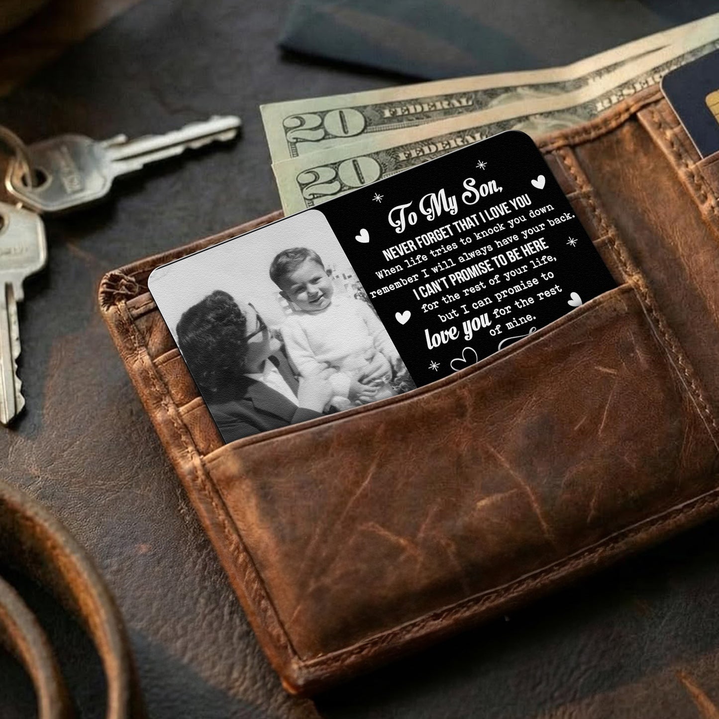 Never-Forget-That-I-Love-You-Custom-Photo-Gift-For-Son-Personalized-Wallet-Card-4