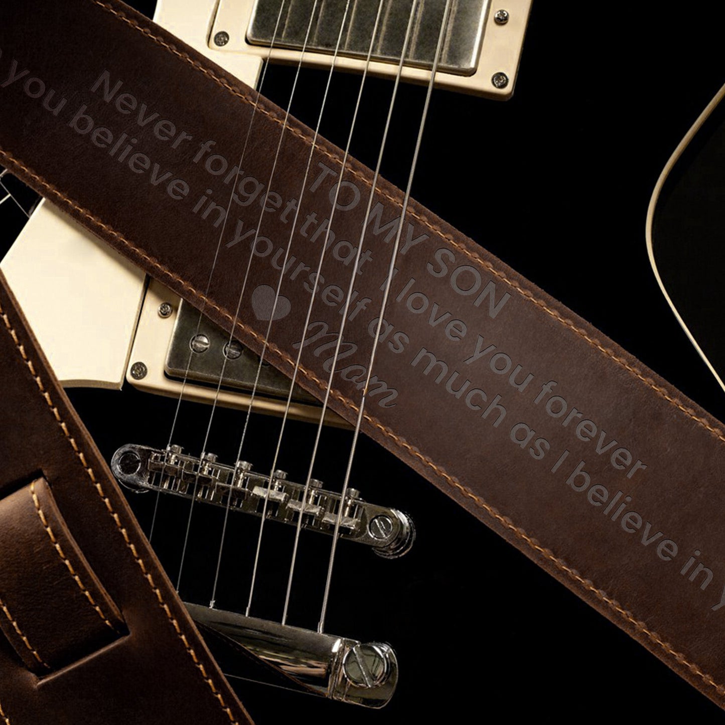 Never_Forget_That_I_Love_You_Son_Personalized_Leather_Guitar_Strap_4