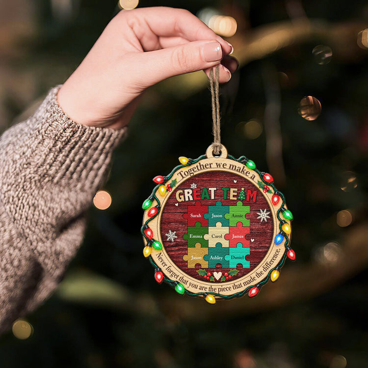Never-Forget-That-You-Are-The-Piece-That-Made-The-Difference-Coworker-Thank-You-Personalized-Ornament-4