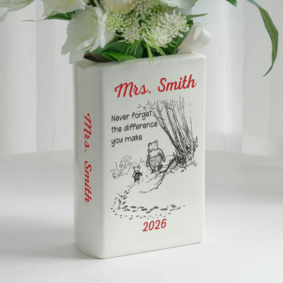 Never Forget The Difference You Make- Personalized Vase