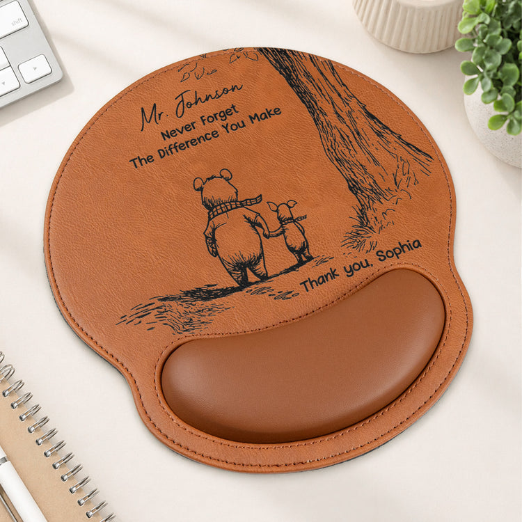 Never-Forget-The-Difference-You-Make-Thank-You-Gift-For-Coworker,-Teacher,-Retirement-Gifts-Personalized-Mouse-Pad-1