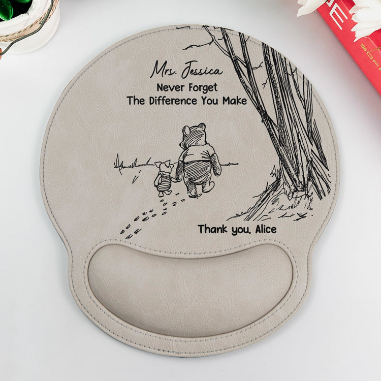 Never-Forget-The-Difference-You-Make-Thank-You-Gift-For-Coworker,-Teacher,-Retirement-Gifts-Personalized-Mouse-Pad-6