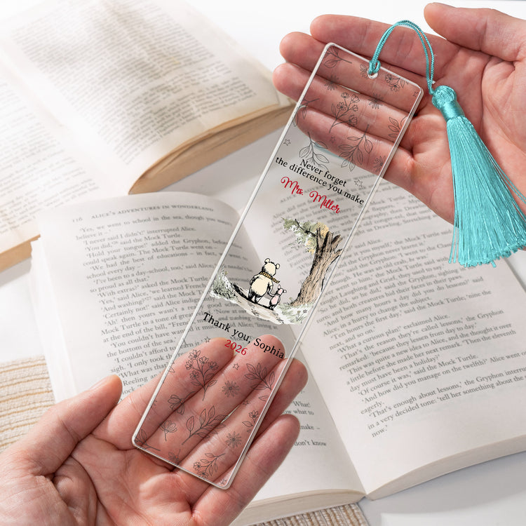 Never-Forget-The-Difference-You-Make-Thank-You-Gift-Teacher-Friends-Custom-Bookmark-3