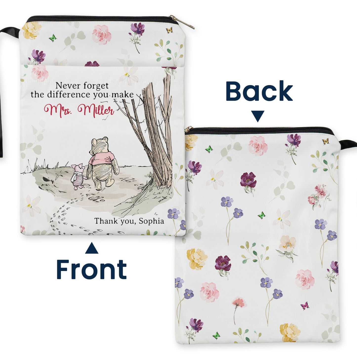 Never-Forget-The-Difference-You-Make-Thanks-Teacher-Gift-Personalized-Book-Sleeve-3