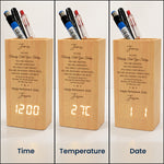 Never-Underestimate-The-Difference-You’Ve-Made-Retirement-Thank-You-Gift-Personalized-Pen-Holder-With-Clock-4