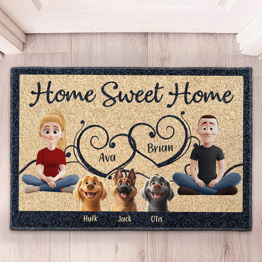 New Style Home Decor Dog Lovers Cat Lovers - Personalized Doormat