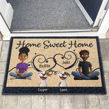 New Style Home Decor Dog Lovers Cat Lovers - Personalized Doormat