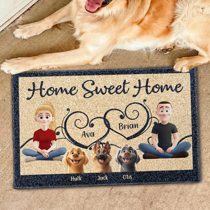New Style Home Decor Dog Lovers Cat Lovers - Personalized Doormat