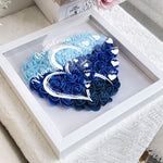 New Version First Mom Now Grandma - Personalized Flower Shadow Box