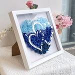 New Version First Mom Now Grandma - Personalized Flower Shadow Box