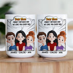 New Version Forget Mother's Day We Love You Every Day Mom Gifts - Personalized Mug