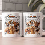 New Version Forget Mother's Day We Woof You Every Day - Personalized Mug