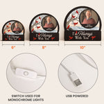 New Version I'm Always With You Memorial Light - Personalized Photo Lantern Night Light