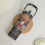New Version Just A Girl Who Loves Books - Personalized 30oz Tumbler With Handle