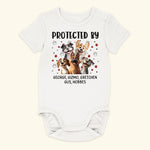 New Version Protected By Baby Gift Newborn Gift - Personalized Baby Onesie