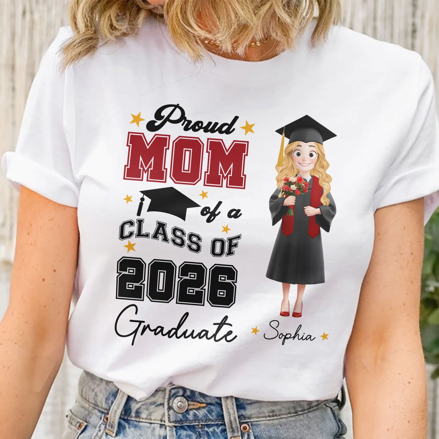 New Version Proud Family Of A Graduate - Personalized Shirt