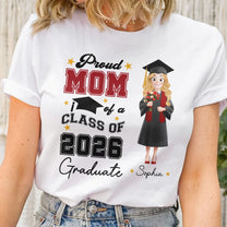 New Version Proud Family Of A Graduate - Personalized Shirt