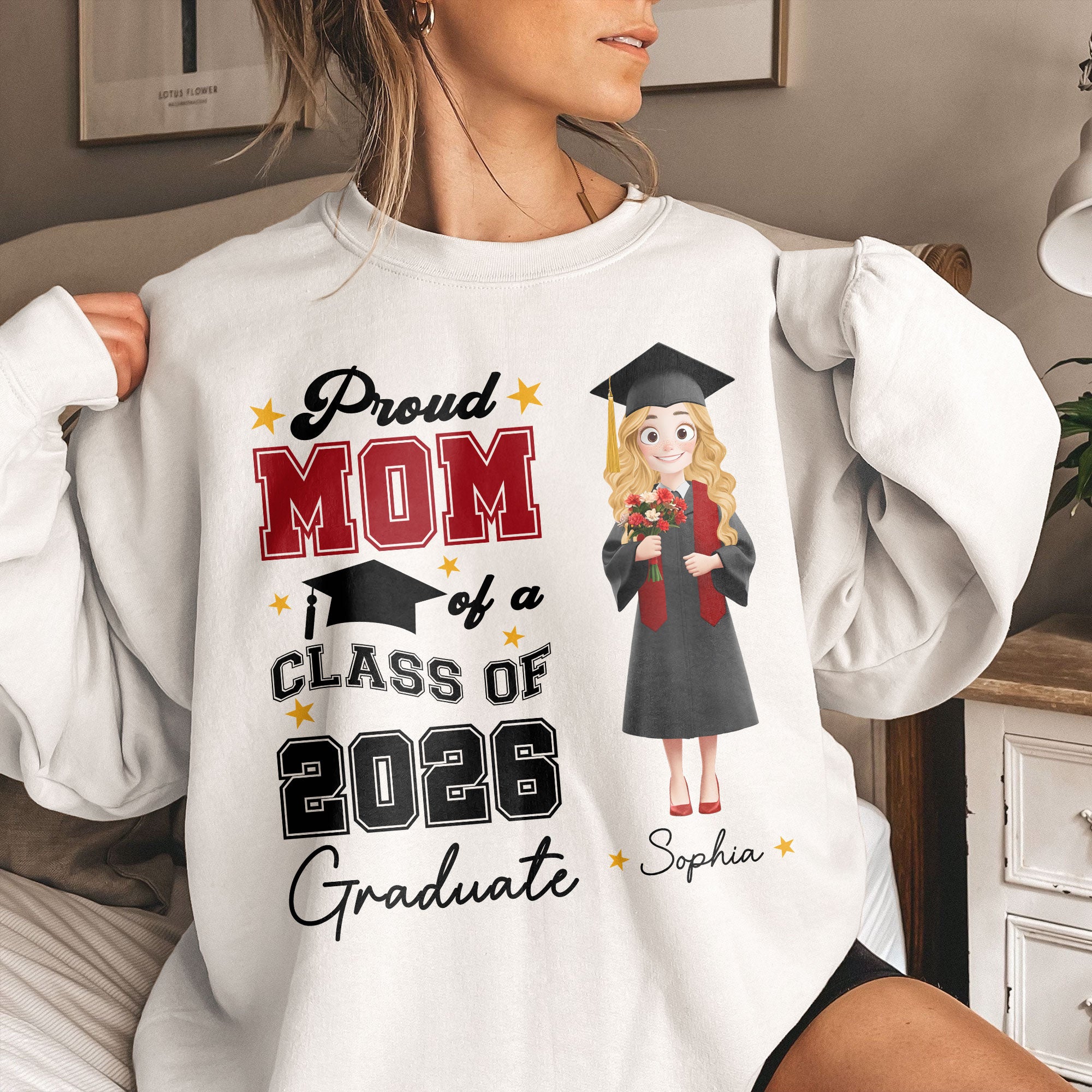 New Version Proud Family Of A Graduate - Personalized Shirt