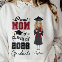 New Version Proud Family Of A Graduate - Personalized Shirt