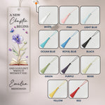 New-Chapter-Begins-Custom-Birth-Flower-&-Name-Wedding-Gift-For-Bridesmaid-Personalized-Bookmark-4