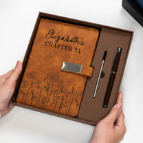 New-Chapter,-Next-Chapter-Custom-Birth-Flower-&-Name-Birthday-Gift,-Retirement-Gifts-For-Her-Personalized-Notebook-Set-3